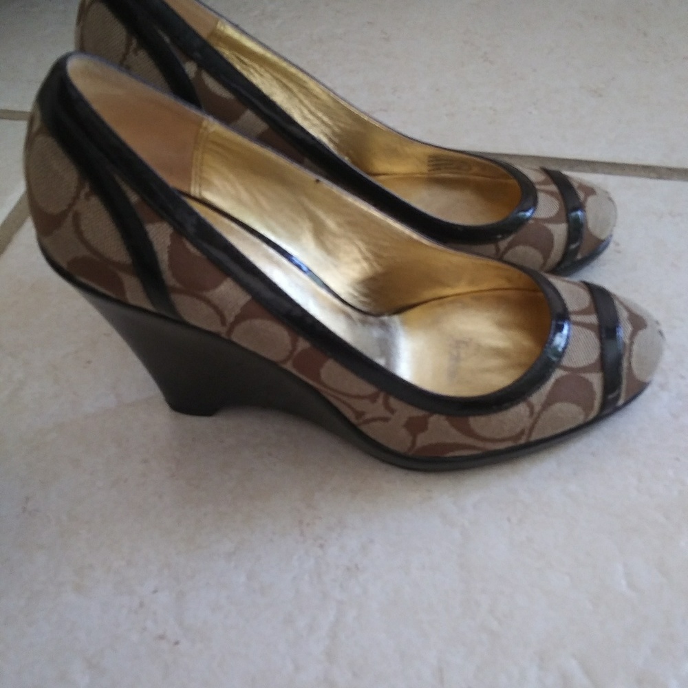 COACH wedged heels